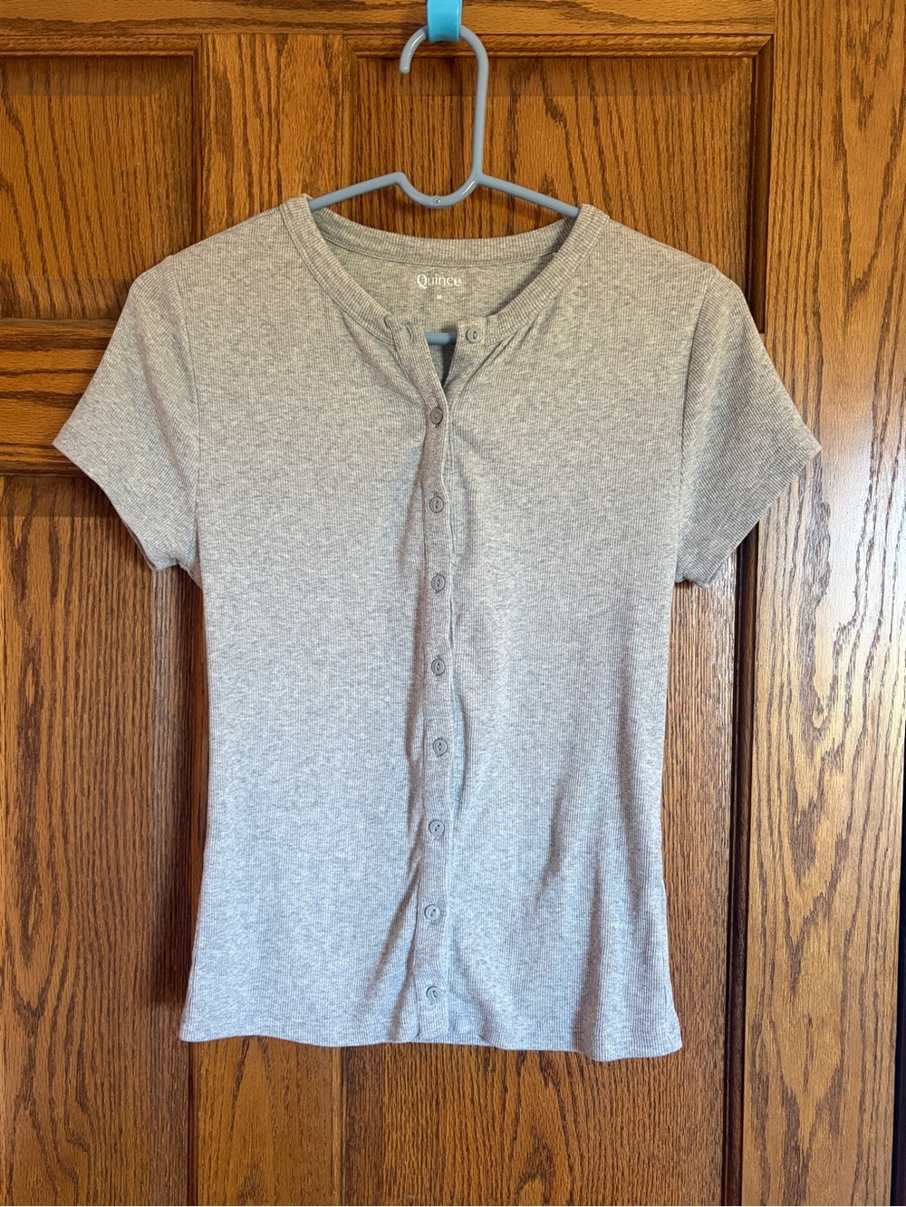 Quince Button Front Henley